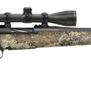 Mossberg Patriot Super Bantam .308 Win 20 inch fluted barrel TrueTimber Strata synthetic stock with scope