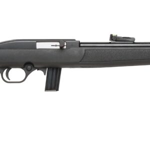Mossberg 702 Plinkster .22 LR with 18-inch blued barrel and black synthetic stock
