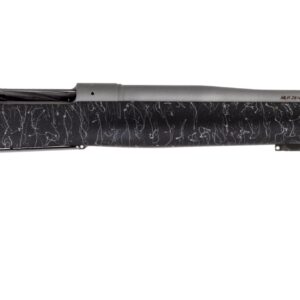 Christensen Arms Mesa Long Range .300 Win Mag 26 inch Tungsten Cerakote rifle with black and gray webbing stock