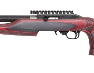Magnum Research MLR-1722 SwitchBolt .22 LR 17 inch rifle with red thumbhole laminate stock
