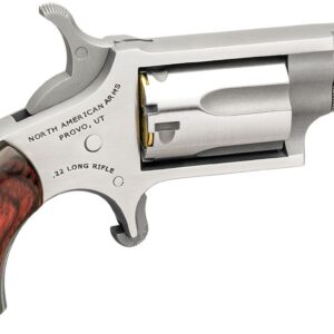 North American Arms Mini-Rev .22 LR 1 1/8 in stainless ported mini-revolver