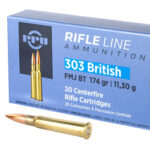 PPUPP303F 1 PPU 303 BRITISH FMJ 174GR 20/200