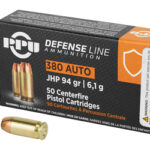 PPUPPD380A 1 PPU 380ACP JHP 94GR 50/1000