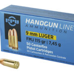 PPUPPH9F1 1 PPU 9MM FMJ 115GR 50/1000