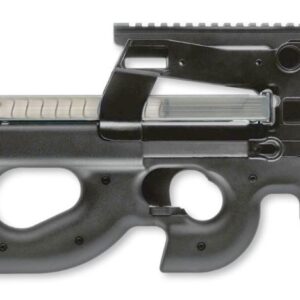 FN PS90 5.7x28mm bullpup rifle matte black side view