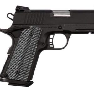 Armscor/Rock Island Armory Tac Ultra CS 9mm pistol black parkerized with black and gray G10 grips