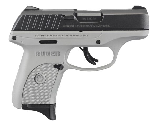 RU13201 scaled RUGER EC9S 9MM BLK/GRAY 7+1 FS SFTY