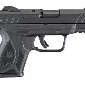 Ruger Security-9 Compact 9mm pistol, 3.42 inch barrel, black polymer frame and blued/black slide