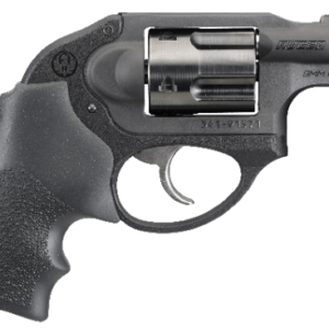 Ruger LCR 9mm revolver matte black with Hogue Tamer monogrip