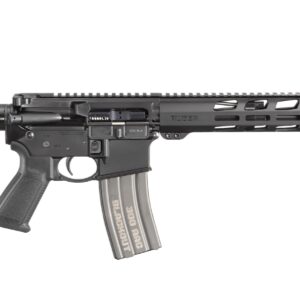 Ruger AR-556 .300 AAC Blackout rifle with 16.1-inch barrel and free-float M-LOK handguard, black finish