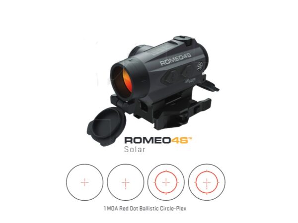 Romeo4S CP SIG SAUER ROMEO4S 1X20 CRLPLX SOLR TX/QR