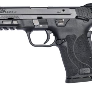 Smith & Wesson M&P Shield EZ 9mm pistol with black Armornite finish and polymer frame