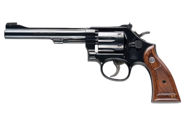 SM150477 SMITH AND WESSON 17 MASTERPIECE 22LR 6" BL/WD