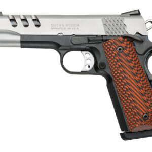 Smith & Wesson 1911 Performance Center two-tone .45 ACP pistol with G10 grips