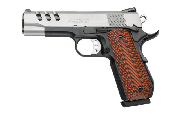 SM170344 SMITH AND WESSON SW1911PCRB 45ACP 4.25" SS FS