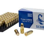 STVS9MM115F 1 SCORPIO AMMO 9MM 115GR FMJ 50/1000