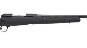Savage 110 Long Range Hunter 6.5mm Creedmoor 26" matte black rifle with gray AccuStock