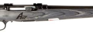 Savage A17 .17 HMR 22 inch rifle with gray laminate stock and 10-round rotary magazine