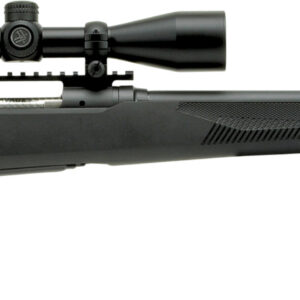Savage 110 Apex Hunter XP .450 Bushmaster 22in rifle with mounted Vortex Crossfire II 3-9x40 scope