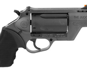 Taurus Judge Public Defender Poly revolver .45 LC/.410 Bore gray polymer frame black rubber grips 5-round