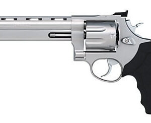 Taurus 608 .357 Magnum 6.5-inch ported stainless revolver with rubber grips