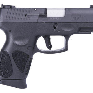 Taurus G2C 9mm pistol black polymer frame with two 10-round magazines