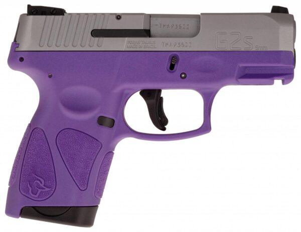 TAG2SDPSS TAURUS G2S 9MM SS/DK PURPLE 3.2" 7+1