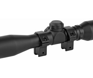 TRUGLO 4X32 DUPLEX BLK W/ 3/8" RINGS