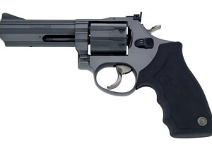 Taurus 66 .357 Magnum 4-inch revolver with black rubber grip