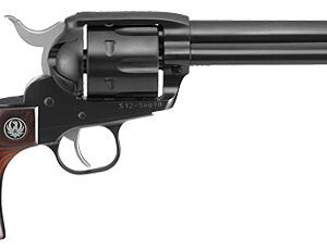 Ruger Vaquero .45 Long Colt 5.5 inch blued single-action revolver with hardwood grips