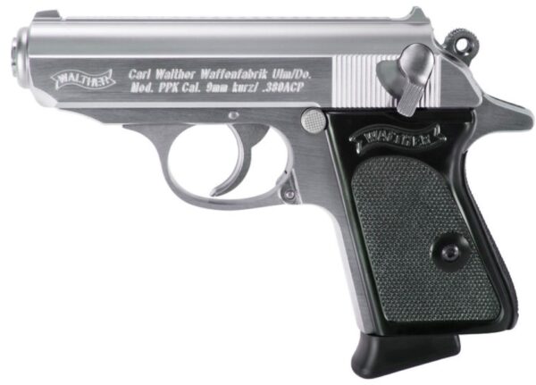 WA4796001 WALTHER ARMS PPK 380ACP SS 3.3" 6+1