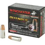 WNS9MMPDB 1 WIN DEFENDER 9MM+P 124GR JHP 20/200