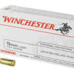 WNUSA9JHP2BX 1 WIN USA 9MM 147GR JHP 50/500