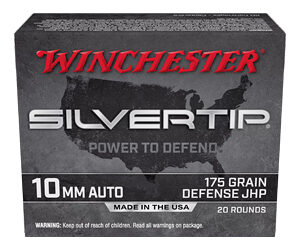 WIN SILVERTIP 10MM AUTO 175GR JHP 20