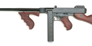 Auto-Ordnance Thompson 1927A-1 .45 ACP carbine blued finish with walnut stock