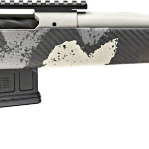 Springfield Armory 2020 Waypoint 6mm Creedmoor bolt-action rifle with 20 inch fluted barrel and camo carbon-fiber stock