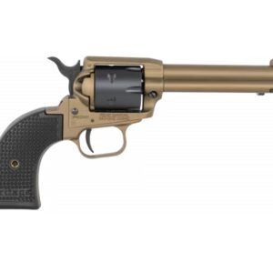 Heritage Rough Rider .22 LR revolver 4.75 in Burnt Bronze Cerakote with black polymer star grip