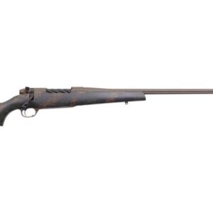 Weatherby Mark V Backcountry 2.0 .270 Weatherby Magnum rifle with Patriot Brown Cerakote and carbon fiber stock