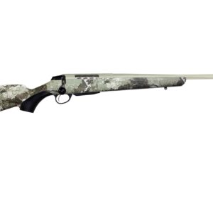 Tikka T3X Lite 6.5 PRC Veil Alpine synthetic stock fluted barrel muzzle brake