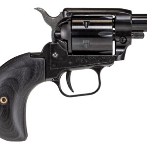 Heritage Barkeep Boot .22 LR revolver with black wood grips and 6-round cylinder
