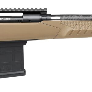 Savage 110 Carbon Tactical 6.5 PRC 24 inch carbon-wrapped barrel FDE AccuStock right-hand rifle