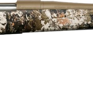 CVA Cascade 6.5 Creedmoor 22-inch FDE Cerakote Veil Wideland camo rifle