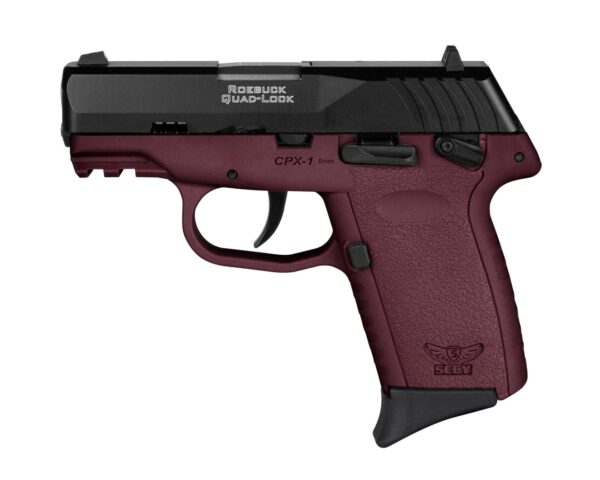 SCCY INDUSTRIES CPX-1 G3 9MM BK/CRIM SFTY 10+1