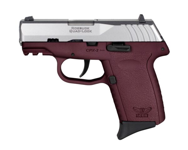 SCCY INDUSTRIES CPX-2 G3 9MM SS/CRIMSON 10+1