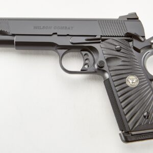Wilson Combat CQB FS .45 ACP full-size pistol 5-inch barrel black with G10 Starburst grips
