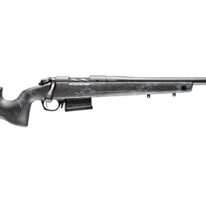 Bergara B-14 Crest Carbon 6.5 PRC rifle in Sniper Grey with carbon fiber stock