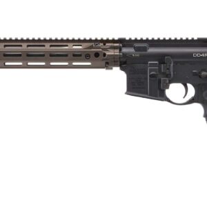 Daniel Defense DD4 RIII 16-inch rifle with matte black hard coat anodized finish and DD Soft Touch furniture