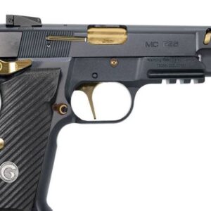 Girsan MCP35 9mm pistol titanium nitride finish with gold accents and G10 grips