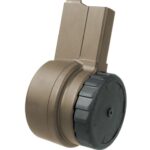 fdemag91a0 WARRIOR SYSTEMS W-15 50RD DRUM MAGAZINE FDE