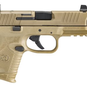 FN 509 Compact MRD Compensated 9mm Flat Dark Earth side view